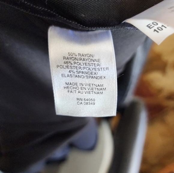 Evan Picone Black Dress Size 8 - Picture 3 of 7